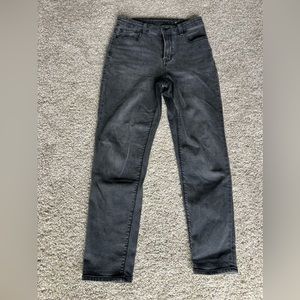 American eagle, black, mom fit